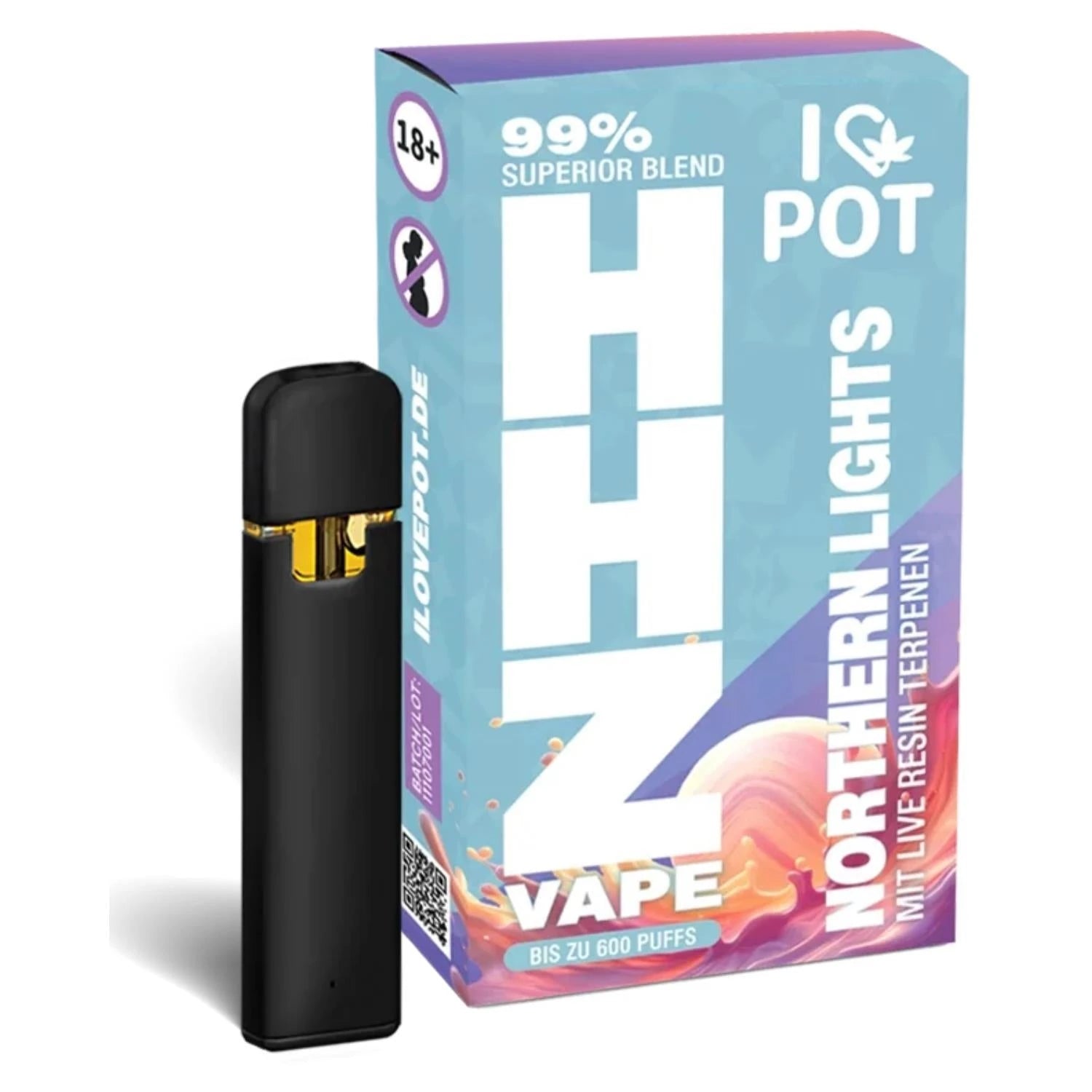 I LOVE POT 99% HHZ Superior Blend Einweg Vape I LOVE POT